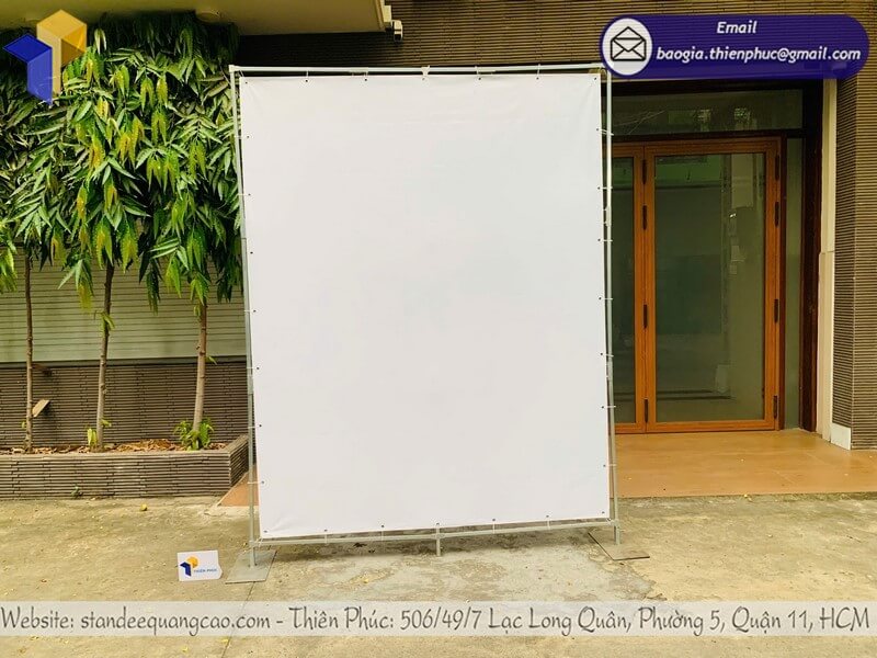 Xưởng sản xuất khung backdrop di động ngoài trời theo yêu cho event tiệc cưới