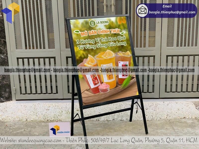 Báo giá Khung tranh điện quảng cáo siêu mỏng 1 mặt bán toàn quốc cho cửa hàng thời trang trung tâm thương mại