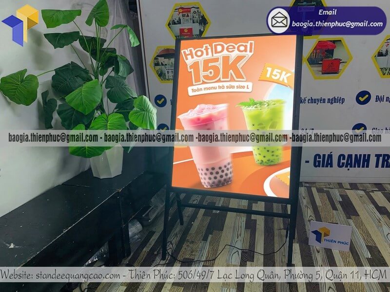 Báo giá khung tranh điện siêu mỏng quảng cáo cho cửa hàng Báo giá khung tranh điện siêu mỏng quảng cáo cho cửa hàng