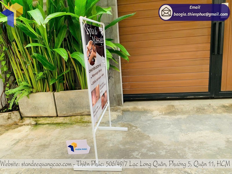 Báo giá khung treo poster 2 mặt giá gốc tại xưởng
