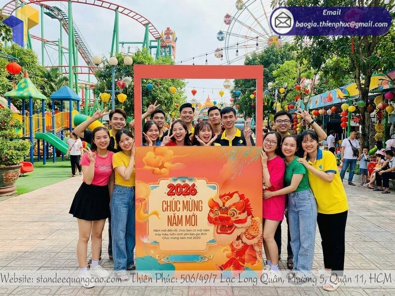 Báo giá mẫu khung chụp hình dịp tết bằng formex rẻ