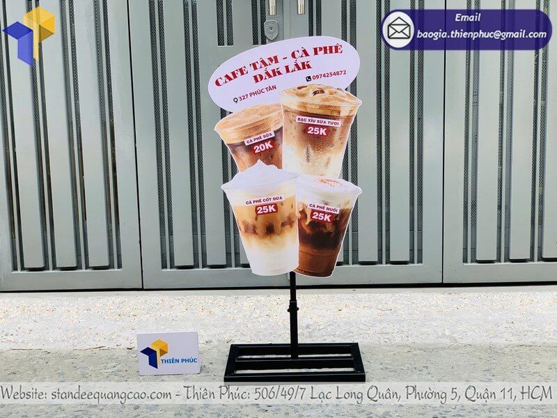 Báo giá standee mô hình quảng cáo đồ uống in 3D rẻ Báo giá standee mô hình quảng cáo đồ uống in 3D rẻ