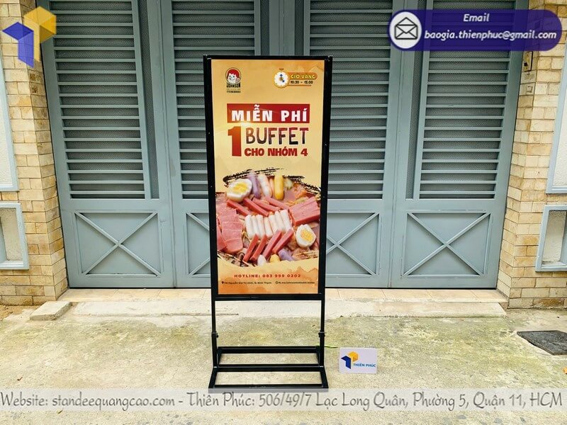 Đặt In Standee Đứng Lấy Liền Báo Giá Cạnh Tranh