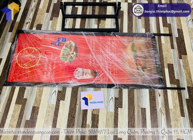 Đặt In Standee Khung Sắt Nhanh uy tín đảm bảo