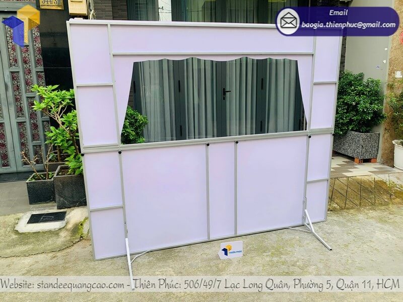 Đặt làm khung check in sự kiện ngoài trời quảng bá thương hiệu qua ảnh