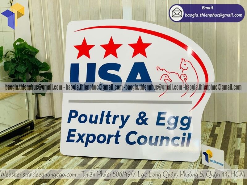 Đặt làm standee mô hình sản phẩm nhỏ 1 mặt cho sự kiện Đặt làm standee mô hình sản phẩm nhỏ 1 mặt cho sự kiện