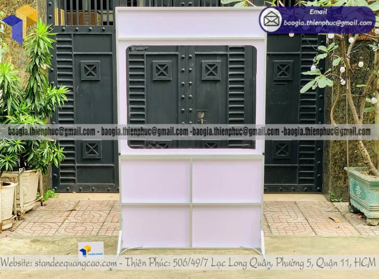 Đặt mẫu backdrop nhỏ lắp ráp chụp ảnh tại event đẹp decor hot trend