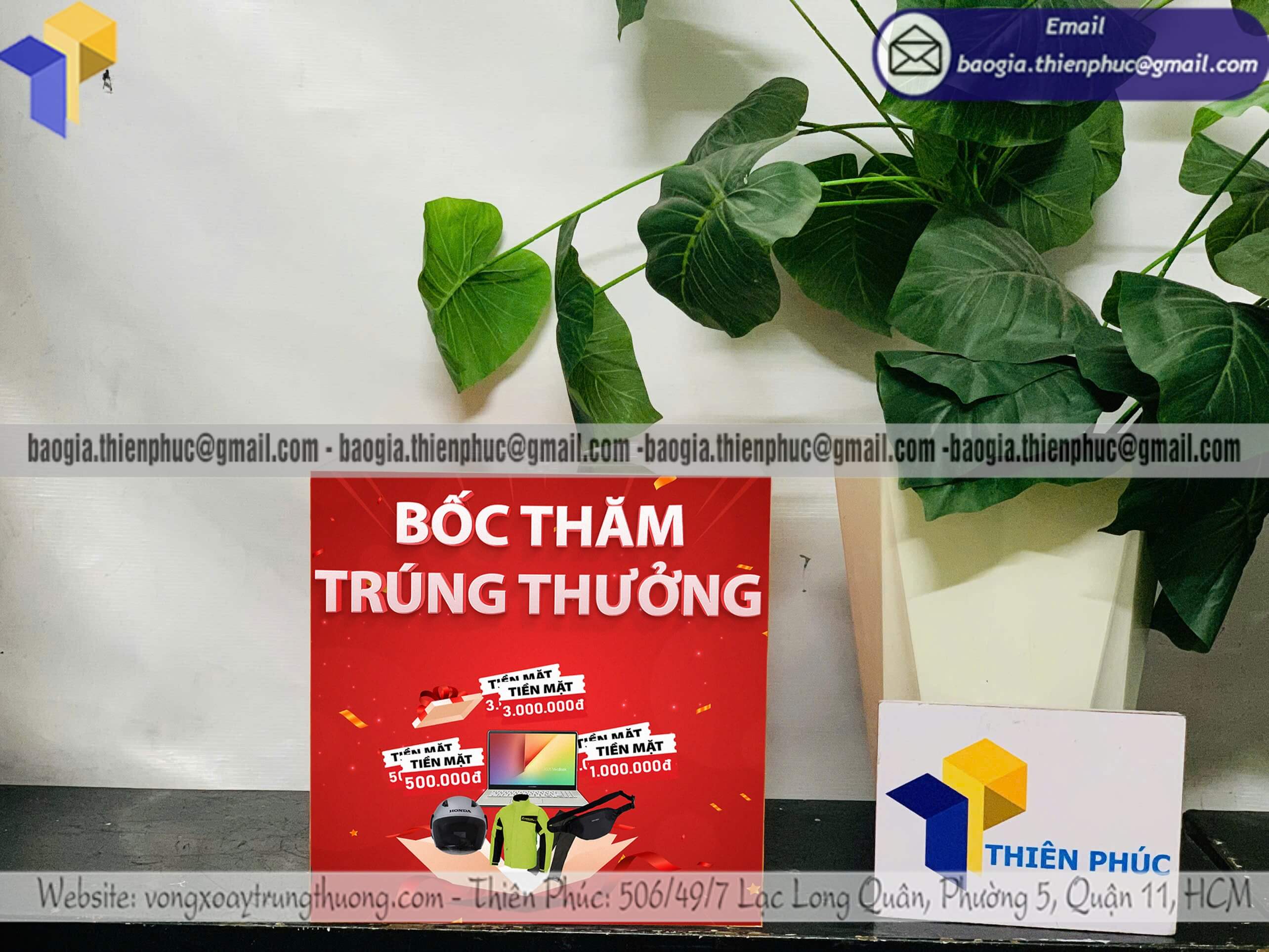 Đặt mẫu hòm bỏ phiếu mica khuyến mãi event Đặt mẫu hòm bỏ phiếu mica khuyến mãi event