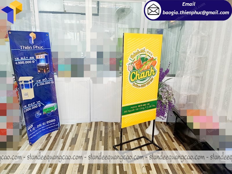 địa chỉ đặt làm standee quảng cáo đẹp