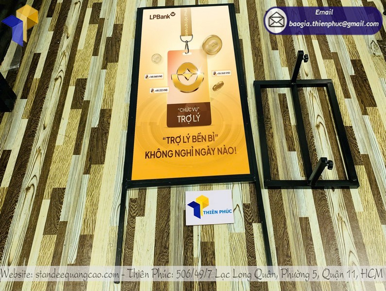 Dịch vụ in standee khung sắt lấy ngay – Tối ưu hình ảnh