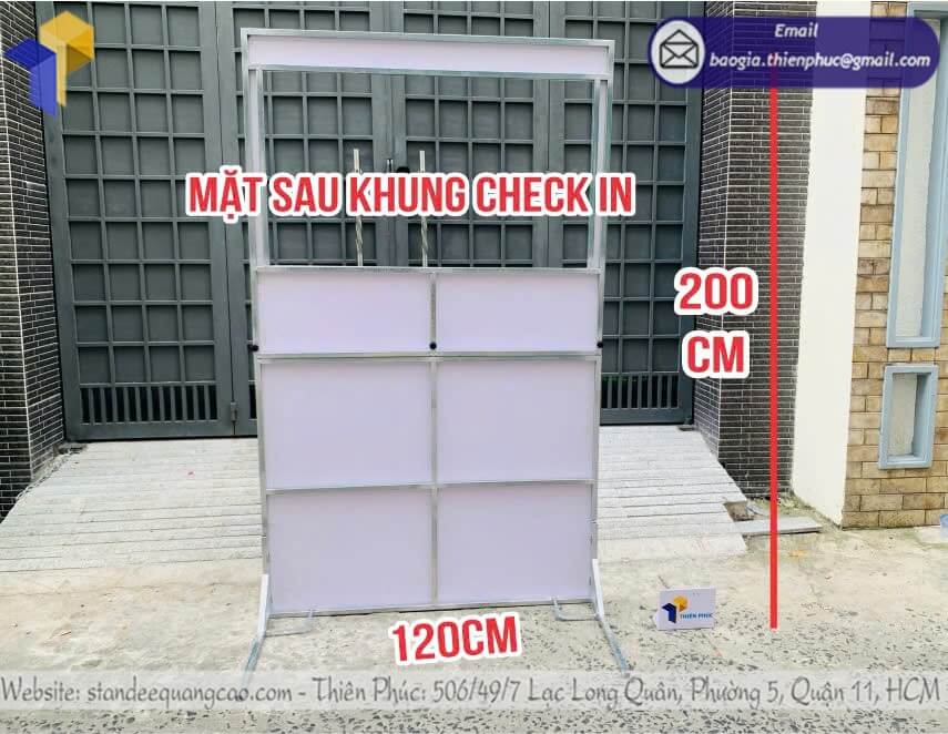 Dịch vụ làm khung check in sự kiện chính hàng cho doanh nghiệp cá nhân