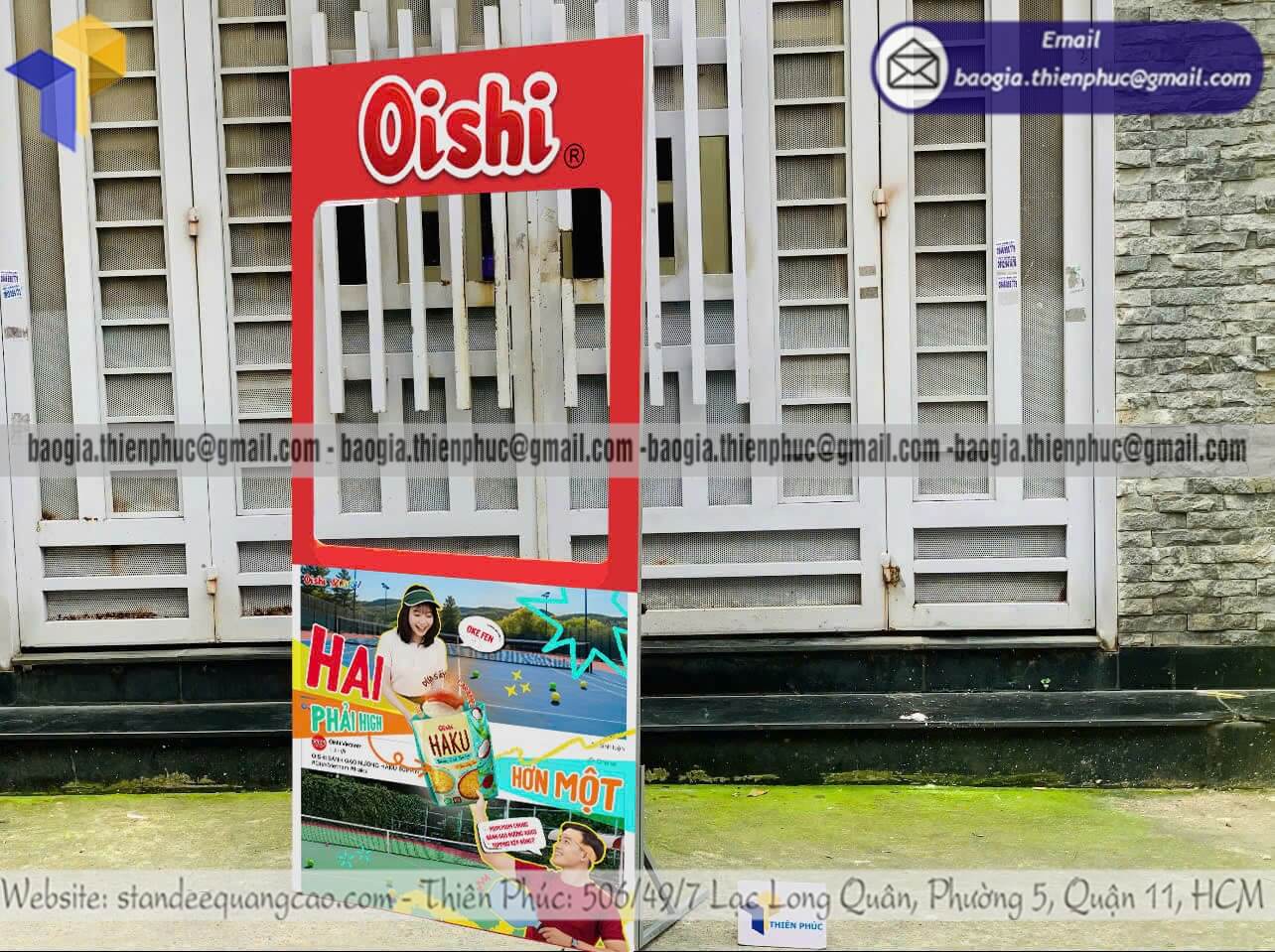 Giá khung backdrop check in formex trong siêu thị độc quyền thiết kế chia sẻ viral