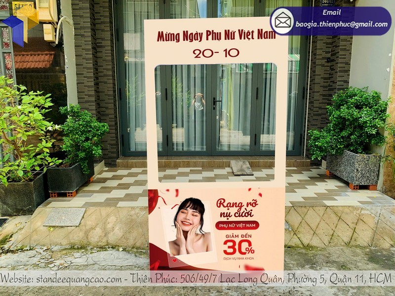 khung check in 20/10