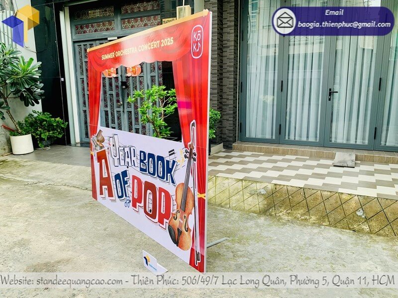 Khung Check In Sự Kiện Formex đẹp, in sắc nét theo yêu cầu