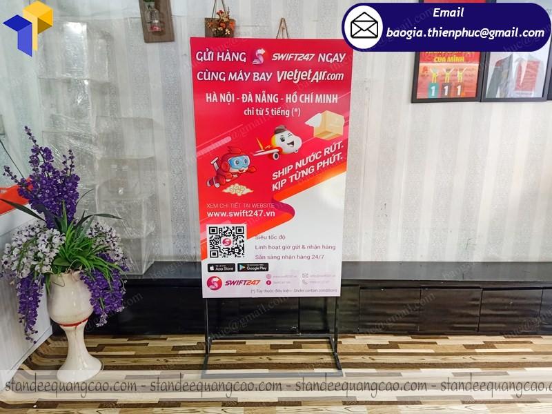 standee ốp format ngoài trời