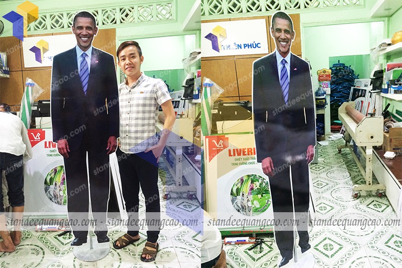 Xưởng chuyên sản xuất standee mô hình