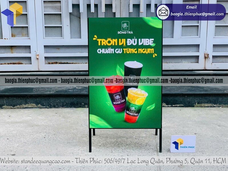 Nơi bán khung tranh điện siêu mỏng quảng cáo trước cửa hàng