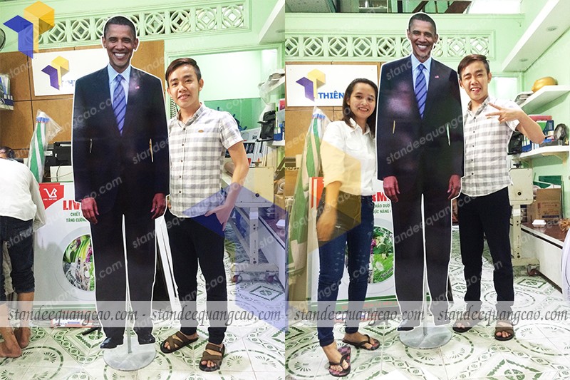 standee mô hình người nổi tiếng