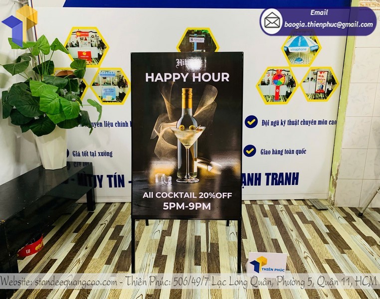standee A quảng cáo di động