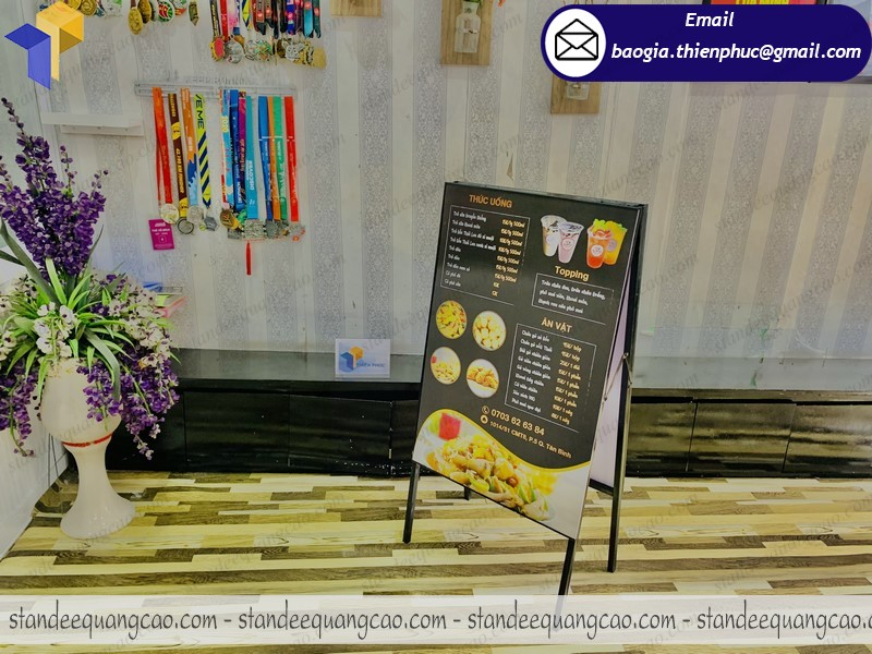 khung standee chữ A giá rẻ giá sỉ