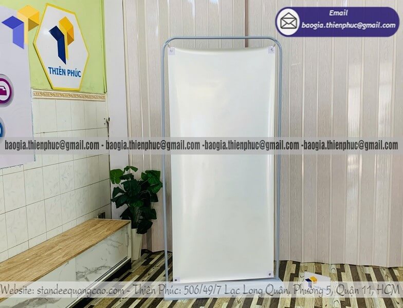 Standee  cuốn quảng cáo treo banner 1 mặt chịu gió cho cửa hàng doanh nghiệp, hội chợ, sự kiện