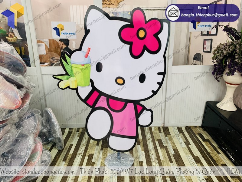 Standee HELLO KITTY mô hình