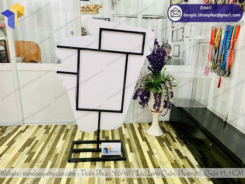 standee ly cán formex đẹp giá rẻ