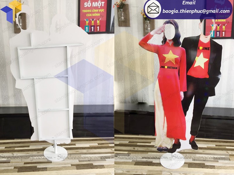 standee mô hình người