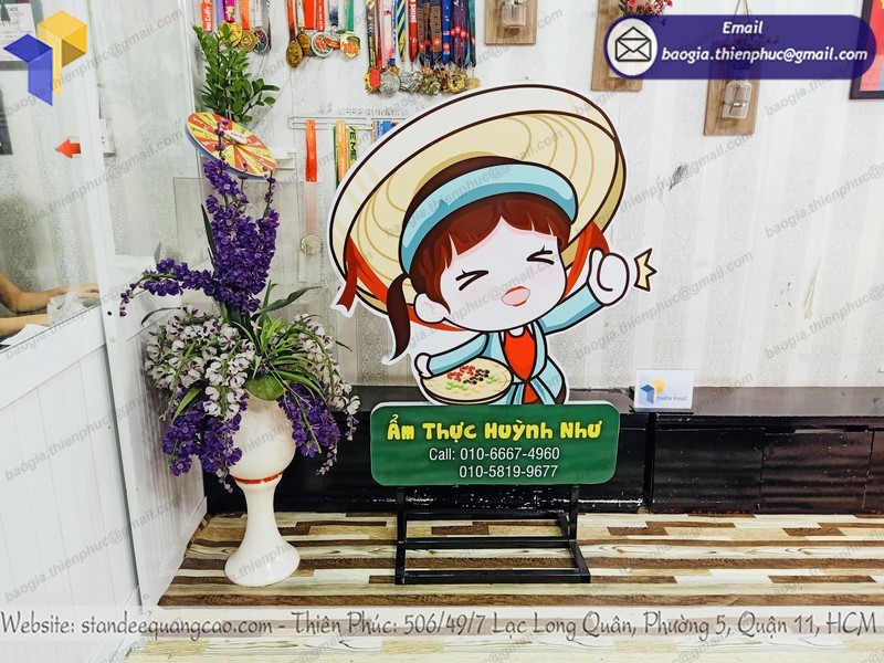 standee nhân vật hoạt hình đẹp