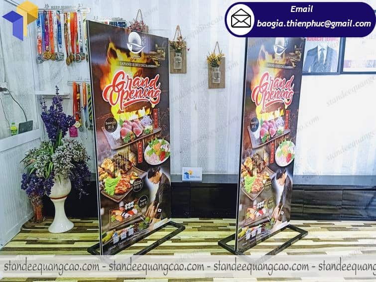 standee quảng cáo độc lạ đẹp