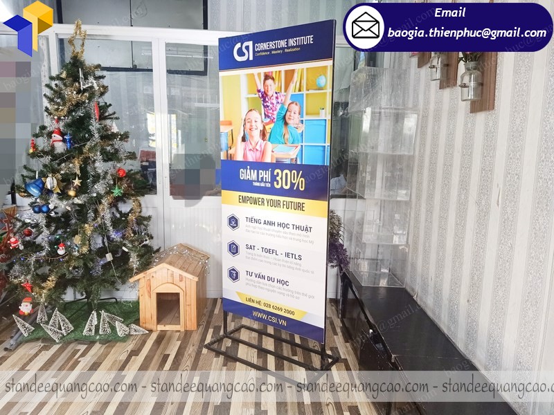 standee quảng cáo giá rẻ