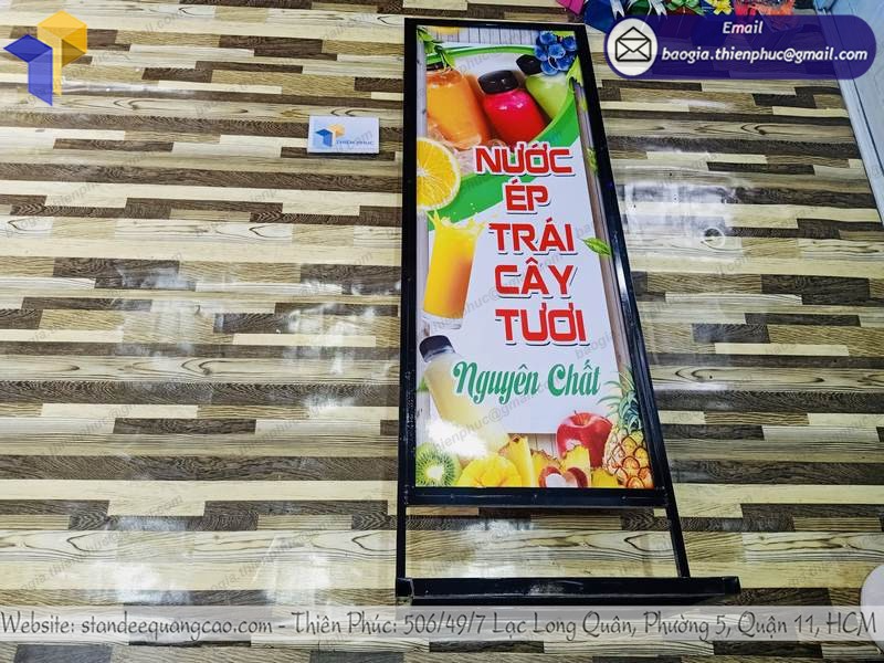 standee quảng cáo khai trương