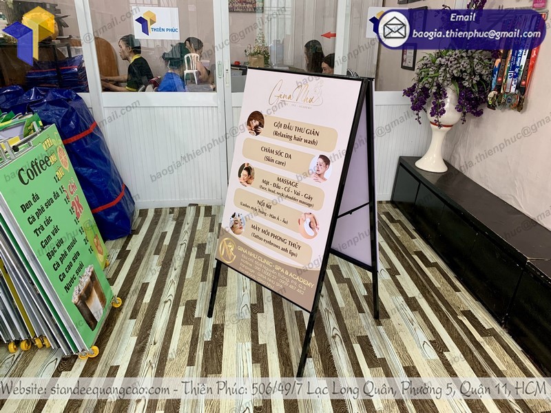 standee quảng cáo ngoài trời tphcm