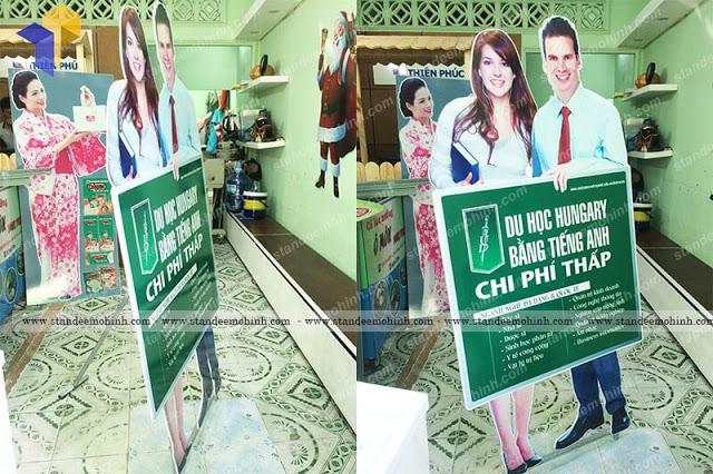 Mockup mô hình sản phẩm- standee mô hình sản phẩm giá rẻ