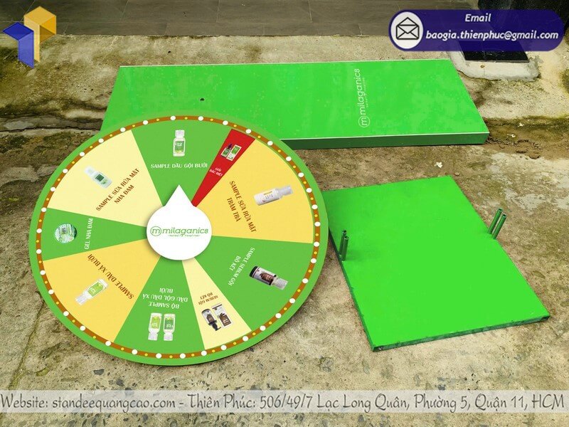 vòng quay random tại xưởng TPHCM