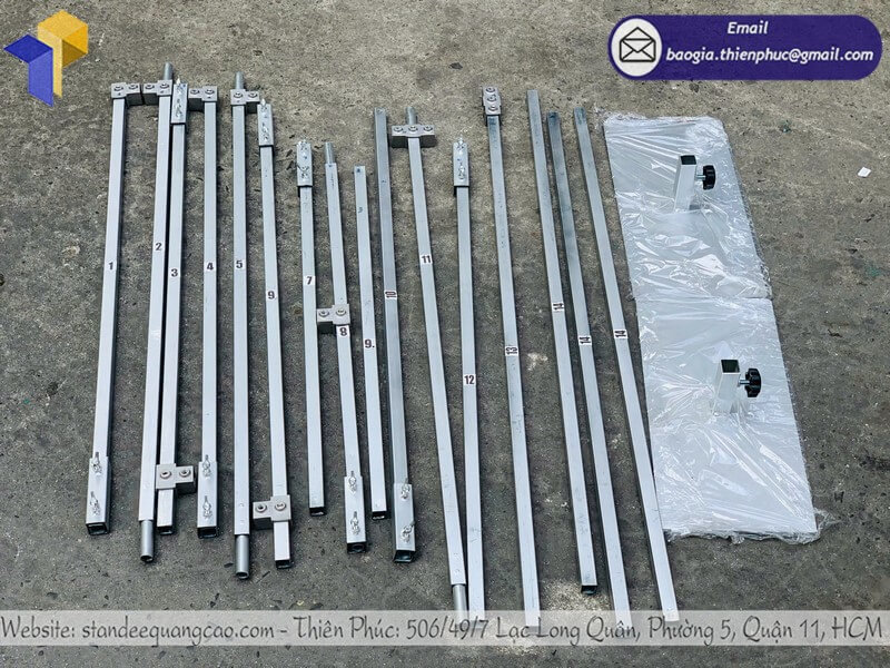 Xưởng cho thuê khung backrop di động sự kiện tiệc sinh nhật  phục vụ cá  nhân, doanh nghiệp