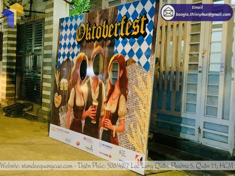 Xưởng gia công khung check in sự kiện giá rẻ số lượng ít