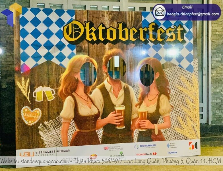 Xưởng gia công khung check in sự kiện giá rẻ sáng tạo, cạnh tranh