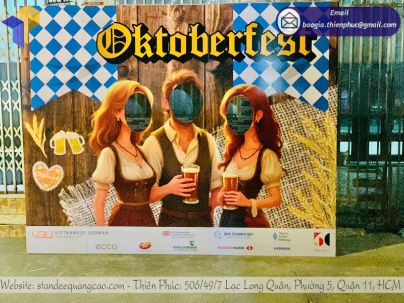 Xưởng gia công khung check in sự kiện giá rẻ