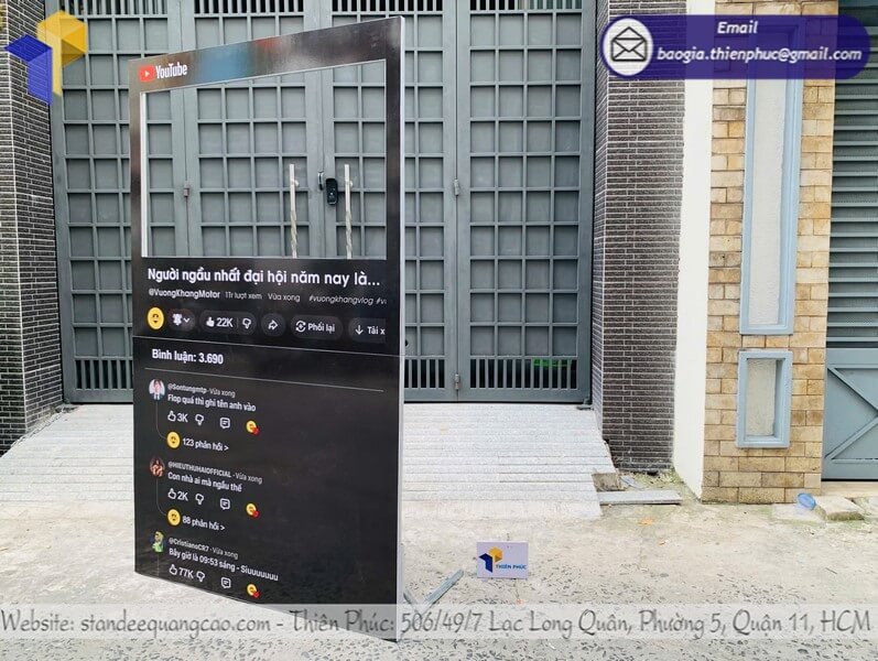 Xưởng làm khung check in sự kiện formex giá rẻ tổ chức sự kiện hội nghị