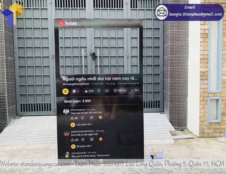 Xưởng làm khung check in sự kiện formex giá rẻ