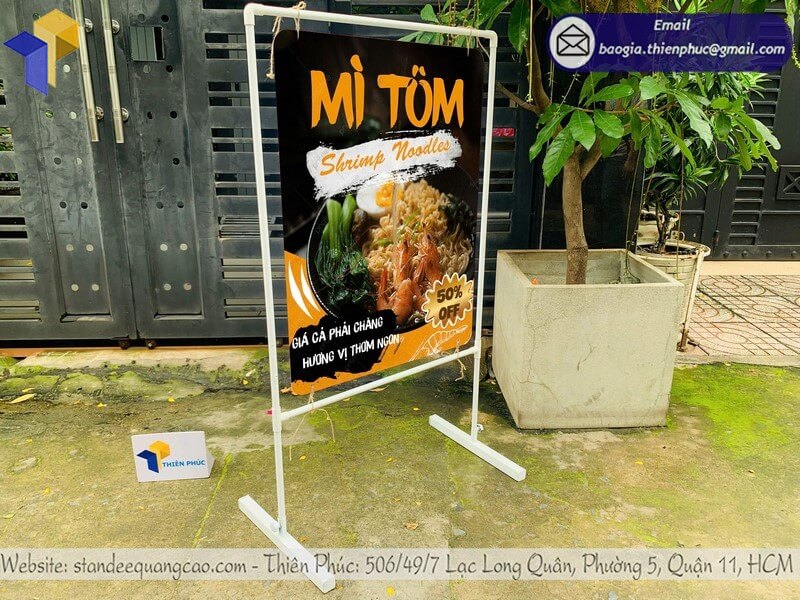 Xưởng sản xuất khung treo banner 2 mặt giá rẻ uy tín Thiên Phúc