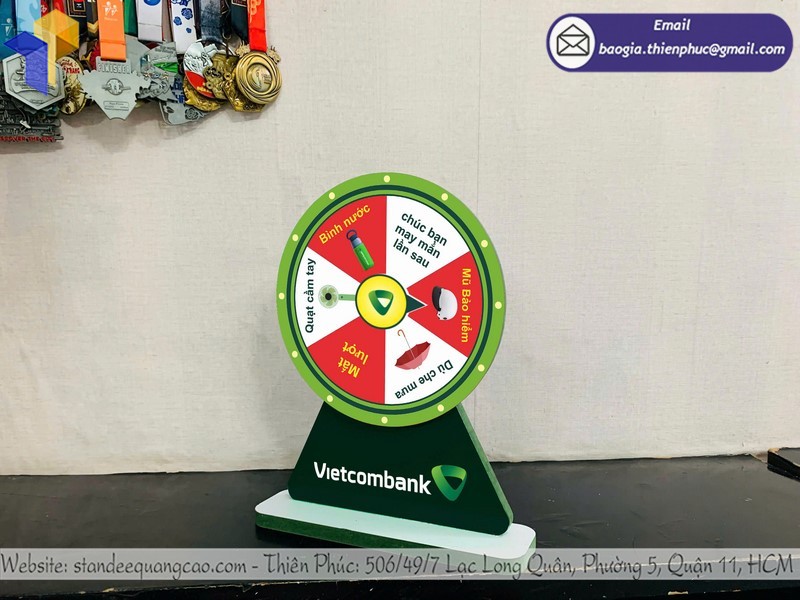 vòng quay mini để bàn siêu đẹp mẫu 2025